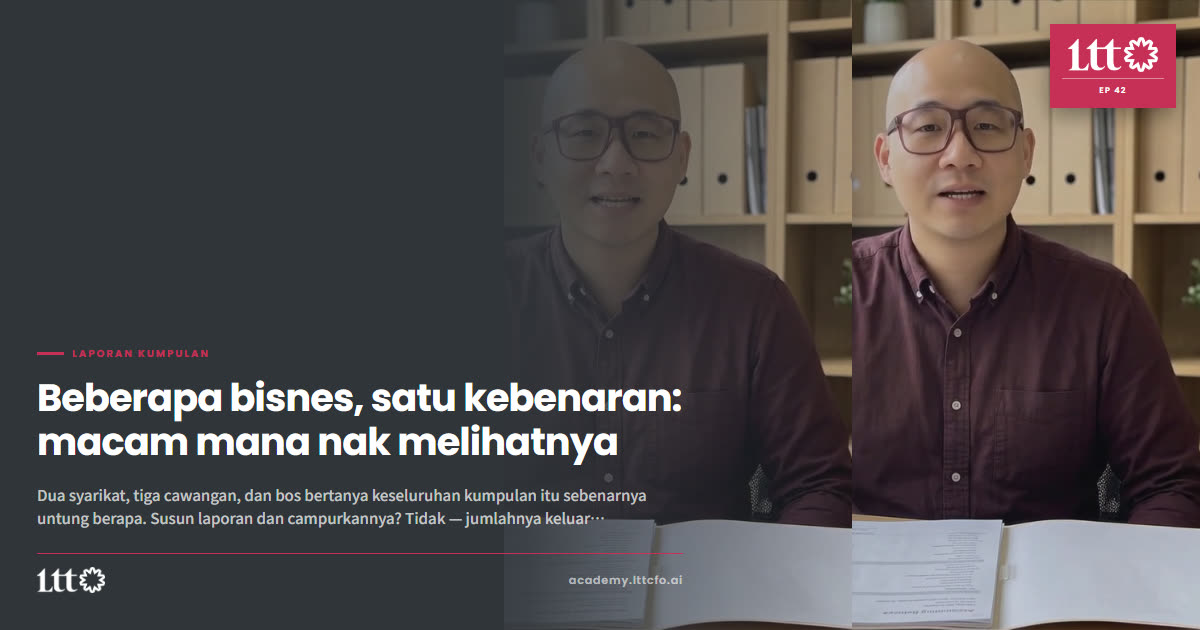 EP42 — Beberapa bisnes, satu kebenaran: macam mana nak melihatnya